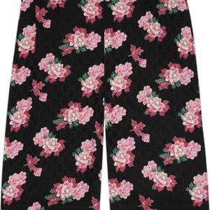 Gucci peony print shorts